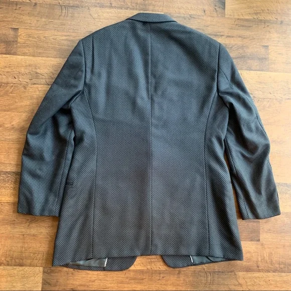 Armani Collezioni Black & Blue Blazer - 44L